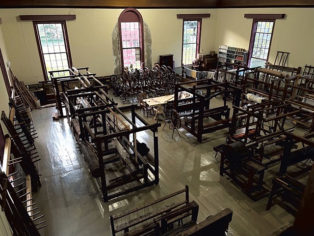 The new space, ready for classes - COURTESY OF MARSHFIELD SCHOOL OF WEAVING