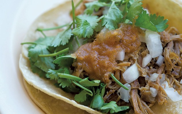 Carnitas taco at Mad Taco - FILE: JEB WALLACE-BRODEUR