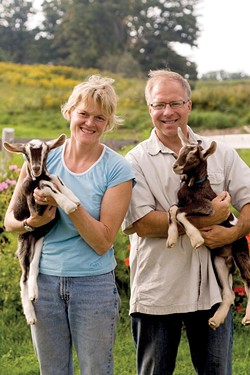 Allison Hooper and Bob Reese of Vermont Creamery - COURTESY OF VERMONT CREAMERY: TIM CALABRO
