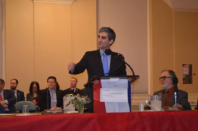 Weinberger Discusses Refugees and Plans in State of the City Address