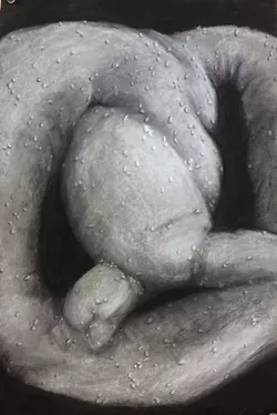 Art With a Twist: Pretzel Drawings at Feldman's Bagels