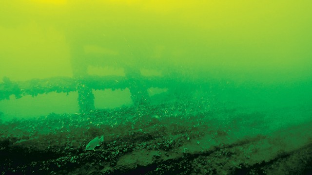 Footage from an Escape shipwreck tour - COURTESY OF LAKE CHAMPLAIN MARITIME MUSEUM