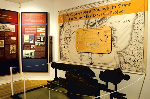 "The Key to Liberty" exhibit - COURTESY OF LAKE CHAMPLAIN MARITIME MUSEUM