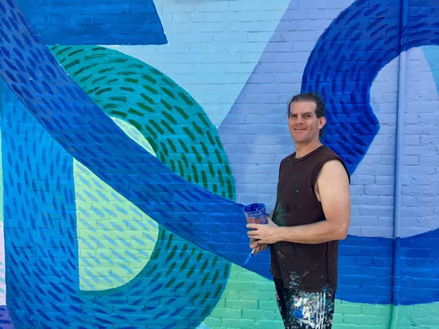 Boston Artist Alex Cook Lends Love to Burlington