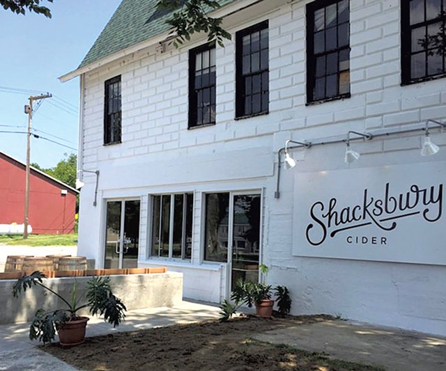 Shacksbury's tasting room - COURTESY OF SHACKSBURY CIDER