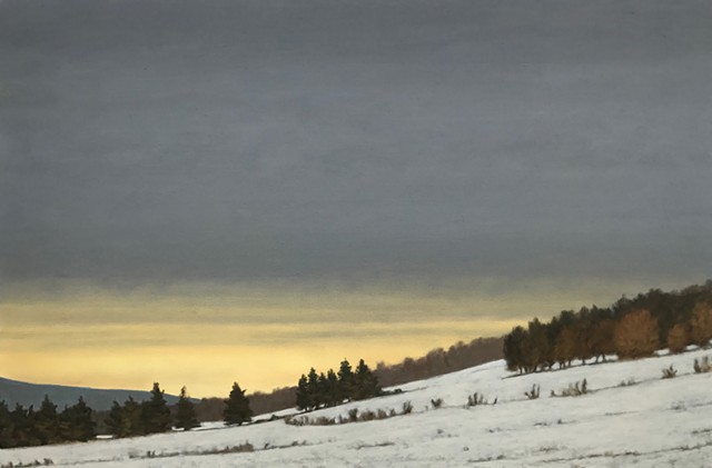 "Sunrise, Winter Hillside " by James Urbaska - PHOTOS COURTESY OF THE GREAT HALL