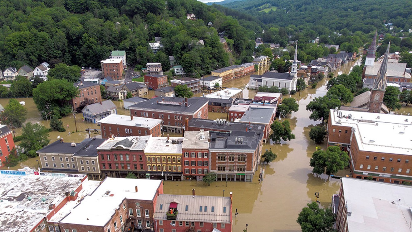 ‘Historic and Catastrophic’ : Unrelenting Rain Swamped Vermont’s Cities, Towns and Hamlets. The Recovery Is Just Beginning.