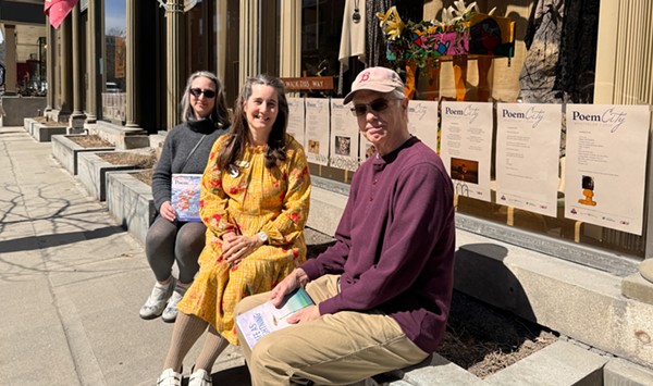 Stuck in Vermont: Visiting the Kellogg-Hubbard Library’s PoemCity in Montpelier During the Month of April