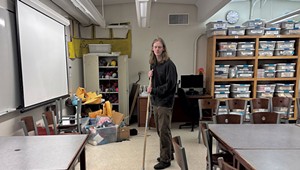 Amid Staffing Shortage, High School Hires Students as Custodians