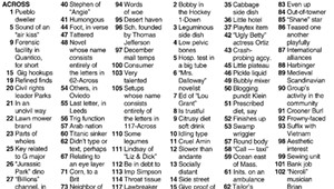 Crossword: 'Making 20 Out of 9' (12/20/23)
