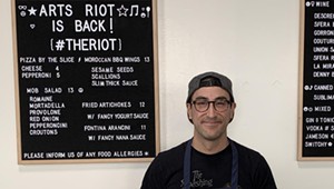 ArtsRiot in Burlington Reopens With Pizza and a Bar