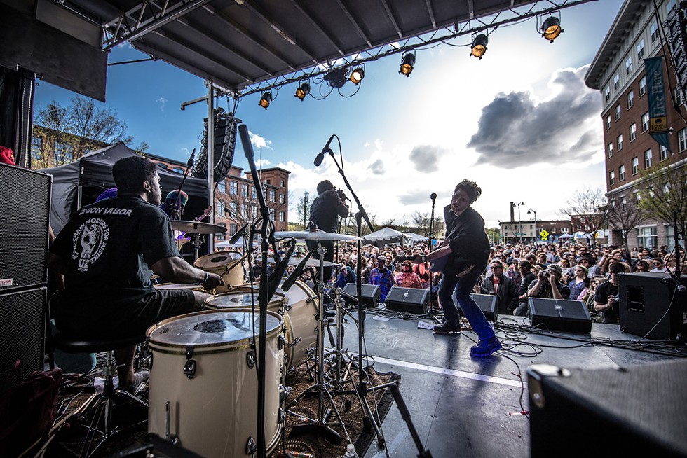 Rough Francis performs on the Main Stage on Saturday - PHOTO COURTESY OF LUKE AWTRY PHOTOGRAPHY/WAKING WINDOWS