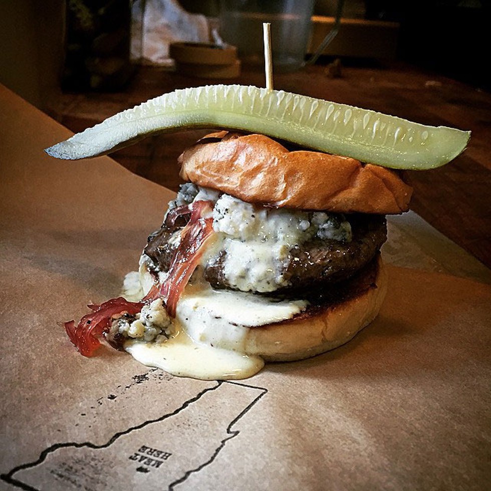 The Waterbury Patriot Burger - COURTESY OF PROHIBITION PIG