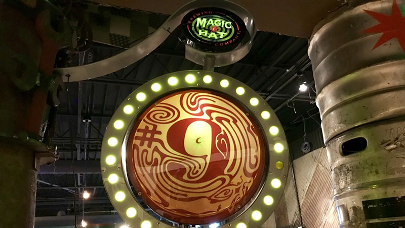 The Magic Hat taproom