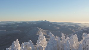 Southern view from the summit of Mount Mansfield