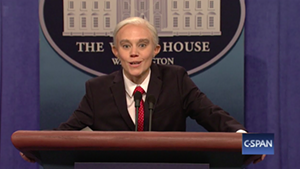 Kate McKinnon as Jeff Sessions on "Saturday Night Live"