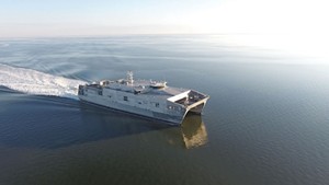 An expeditionary fast transport ship