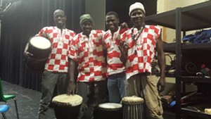 Africa Jamono, left to right: Ali Dieng, Mamadou Gueye, Pape Ba, Mame Assane Coly