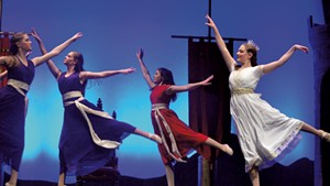 Vermont Youth Dancers performing Castle on the Hill: A Tale of King Arthur