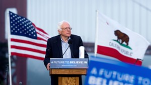 Sen. Bernie Sanders in San Francisco