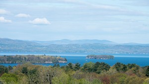 View of Lake Champlain from Burlington