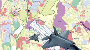 An F-35 Preview Shakes Up Winooski
