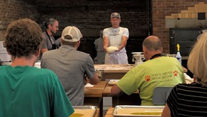 Bread-making workshop at Rise Up Bakery