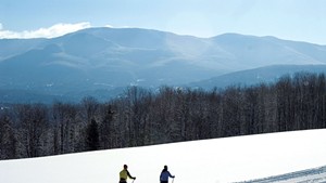 Cross-country skiing at Trapp Family Lodge