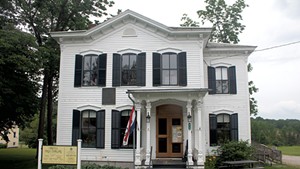 The Main Street building that houses the museum