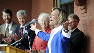 Sue Minter kicks off her campaign for governor.