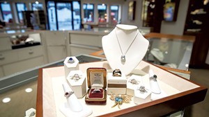 Display at Lippa's Estate and Fine Jewelry