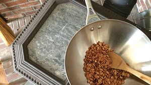 Roasty, toasty woodstove seeds
