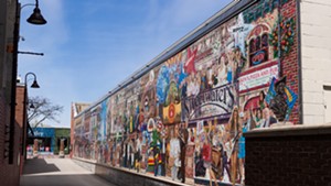 The mural