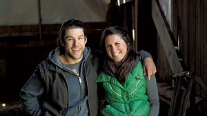 Zack Munzer and Kate  Turcotte of Orb Weaver Creamery