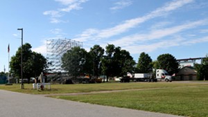 Higher Ground's new stage at the Champlain Valley Exposition
