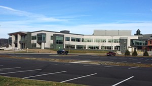The new state office complex in Waterbury