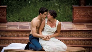 Nick Piacente and Lauren Pisano in Romeo and Juliet last summer