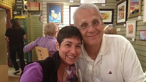 Renee Reiner and Mike DeSanto, owners of Phoenix Books