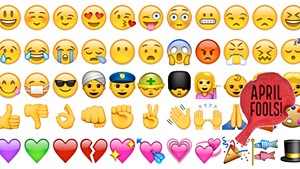 Sample emoji keyboard