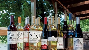 Lincoln Peak Vineyard's wines in 2017