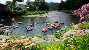 Tubing on the Mad River