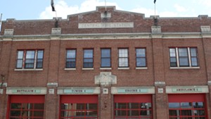 Burlington's downtown fire station