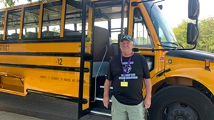 Steve Rexford has been driving buses at South Burlington School District for 13 years
