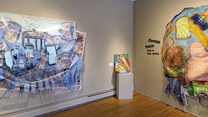 Corrine Yonce's "Voices of Home" exhibit at the Chandler Center for the Arts