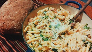 Home Cookin': Bacon and Brussels Penne