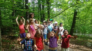 Kids in Hubbard Park