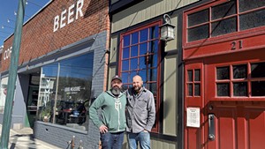 Scott Kerner (left) and Andrew Leichthammer of Good Measure Brewing