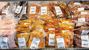 Marinated meats from Libbey's Meat Market