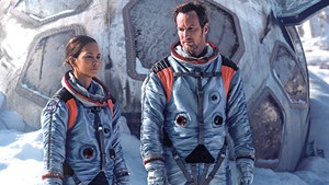 Berry and Wilson must save Earth from the moon in Emmerich's entertainingly absurd disaster flick.