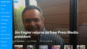 Burlington Free Press website
